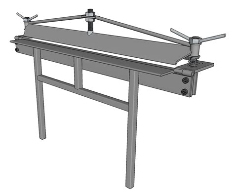 sheet metal bender brake plans